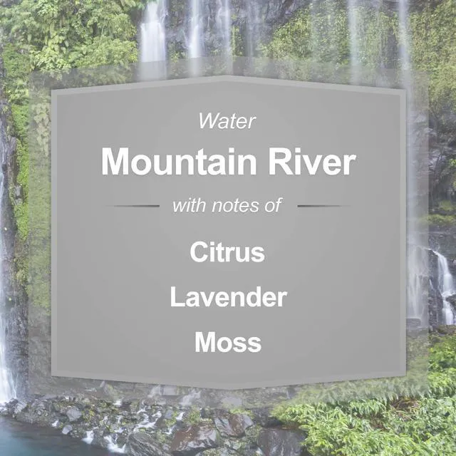 Alt view image 2 of 5 - Mainstays Mountain River Single-Wick Scented Glass Jar Candle, 20 oz