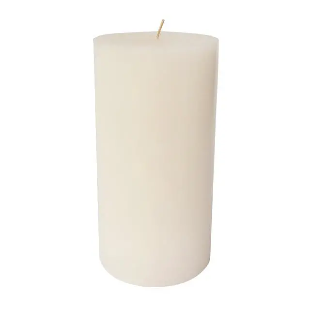 Alt view image 5 of 7 - Mainstays Pillar Candle, Single Wick, 3 in x 6 in, Unscented, Ivory
