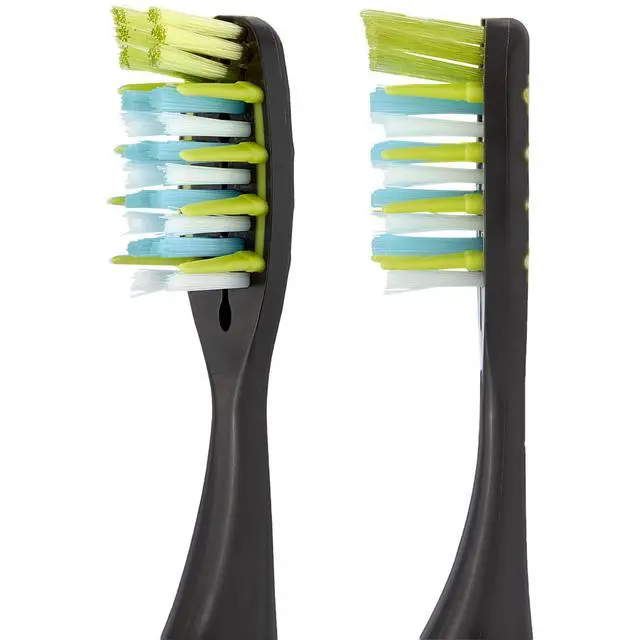 Alt view image 3 of 6 - Equate Polaris Deep Cleaning VibraClean Vibrating Toothbrush, Soft, 2 Count