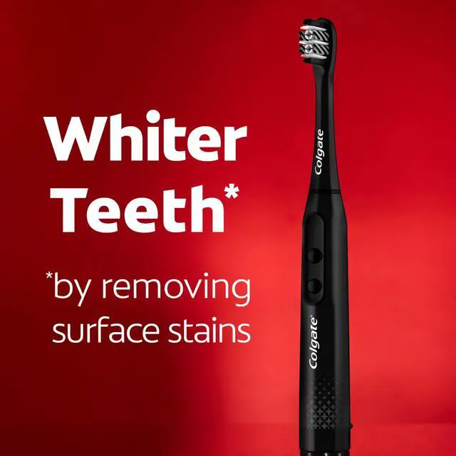 Alt view image 5 of 6 - Colgate Optic White Adult Sonic Battery Operated Electric Toothbrush, Medium