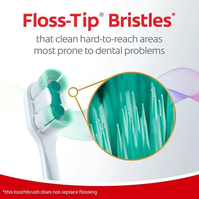 Alt view image 6 of 6 - Colgate Total Active Prevention Foaming Clean Medium Toothbrush, 2 Pack