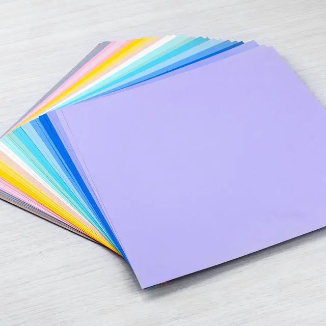 Alt view image 5 of 5 - Astrodesigns Cardstock, Pastel Starter Assortment, 18-Colors, 12" x 12", 65 lb./176 Gsm, 36 Sheets (91271)