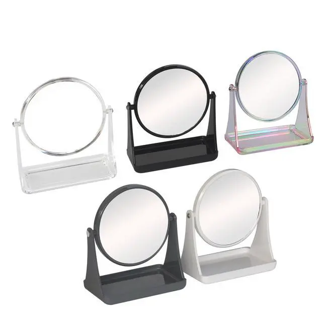 Alt view image 5 of 5 - Mainstays Double-Sided Vanity Mirror, Clear