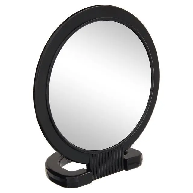 Alt view image 4 of 4 - Goody 2-Sided Mirror with Stand, Regular and Magnified View, 6 x 9 in, Dual View Vanity Mirror for Makeup and Grooming