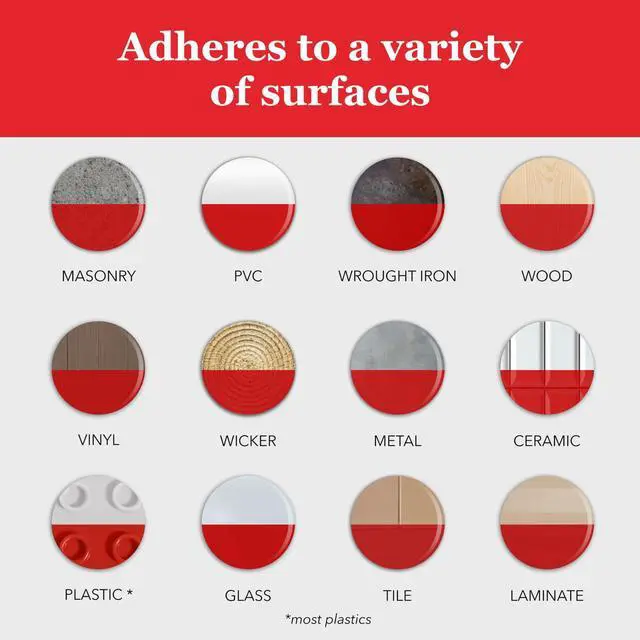Alt view image 7 of 7 - Krylon Fusion All-In-One, Gloss, Red Pepper, 12 oz