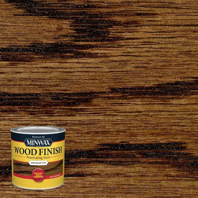 Alt view image 7 of 7 - Minwax Wood Finish, Dark Walnut, 1/2 Pint