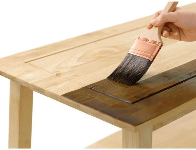 Alt view image 6 of 7 - Minwax Wood Finish, Dark Walnut, 1/2 Pint