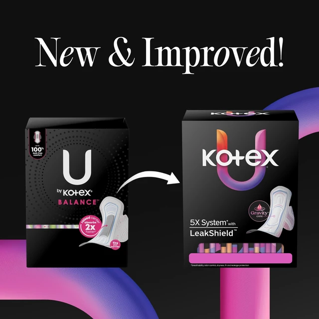 Alt view image 3 of 7 - Kotex Ultra Thin Pads with Wings, Heavy Absorbency, 46 Count