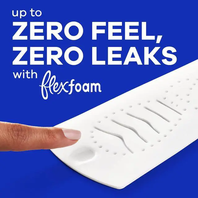 Main image of Always Infinity FlexFoam Pads, Size 4, Overnight, Wings, Unscented, 26 Count