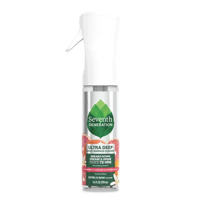 Alt view image 5 of 7 - Seventh Generation Ultra Deep Multi-Surface Cleaner, Grapefruit & Orange Blossom, 9.4 fl oz