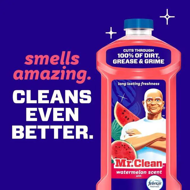 Alt view image 2 of 7 - Mr. Clean All Purpose Cleaner, Cleaning Liquid, Watermelon, 41 fl oz