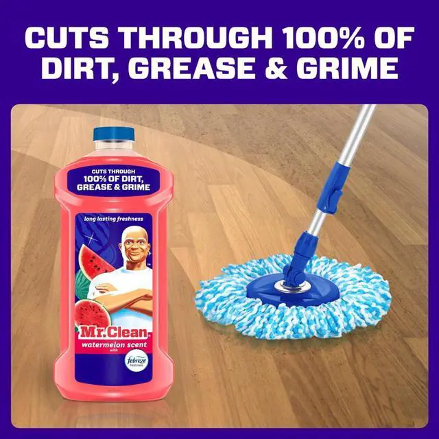 Alt view image 4 of 7 - Mr. Clean All Purpose Cleaner, Cleaning Liquid, Watermelon, 41 fl oz
