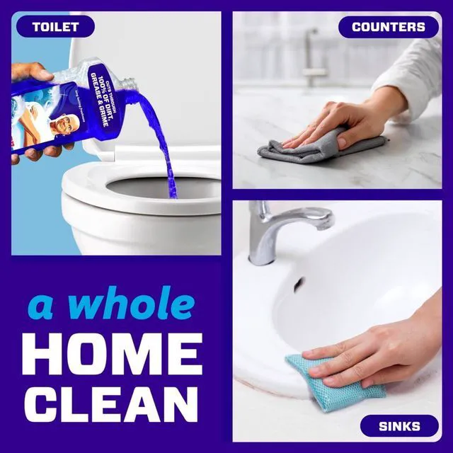 Alt view image 3 of 7 - Mr. Clean All Purpose Cleaner, Cleaning Liquid, Ocean, 41 fl oz
