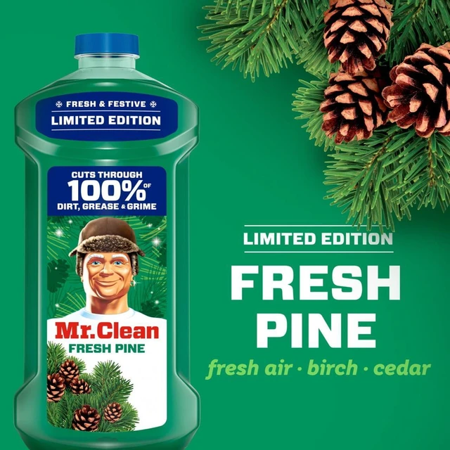 Alt view image 4 of 7 - Mr. Clean All Purpose Cleaner, Floor Cleaner, Mop Soap, Cleaning Liquid, Fresh Pine, 41oz