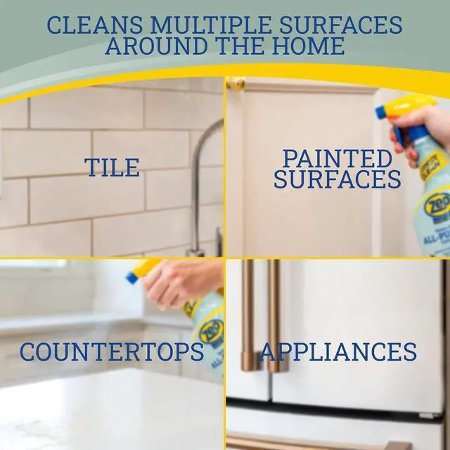 Alt view image 3 of 7 - Zep Home Pro Heavy-Duty All-Purpose Cleaner, 32oz, 1-Pack, R61506, Eucalyptus Bergamot Scent
