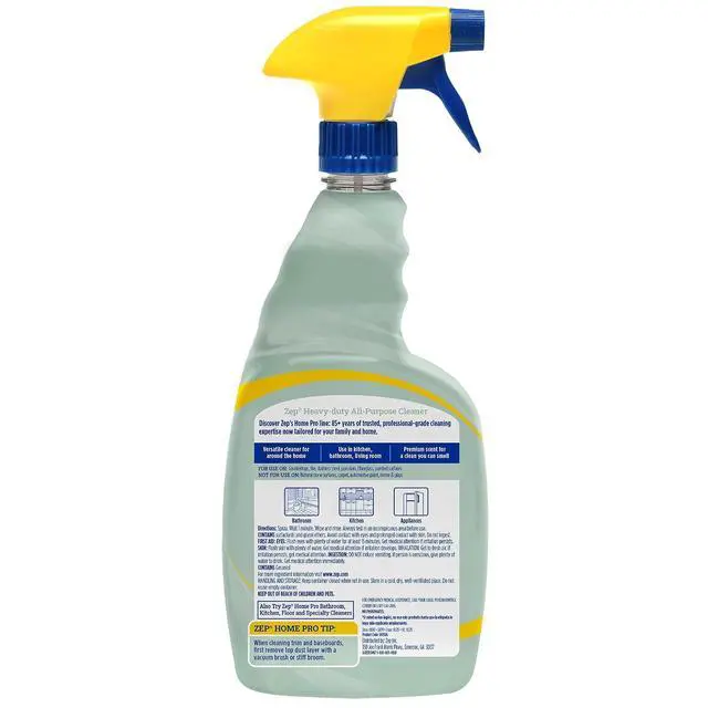 Alt view image 4 of 7 - Zep Home Pro Heavy-Duty All-Purpose Cleaner, 32oz, 1-Pack, R61506, Eucalyptus Bergamot Scent