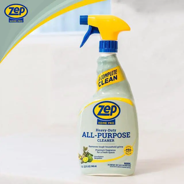 Alt view image 7 of 7 - Zep Home Pro Heavy-Duty All-Purpose Cleaner, 32oz, 1-Pack, R61506, Eucalyptus Bergamot Scent