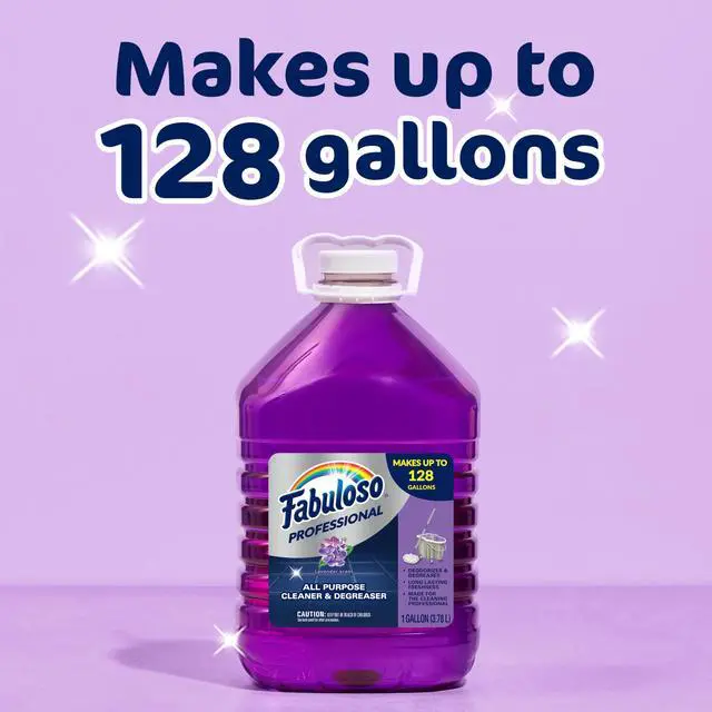 Alt view image 6 of 7 - Fabuloso Professional 1Gallon Lavender All Purpose Cleaner & Degreaser 1Pack