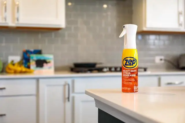 Alt view image 6 of 7 - Zep Heavy Duty Citrus Degreaser and Cleaner Mist, 16fl oz, ZUCIT20 - Removes Oil, Grease, Adhesive & Kitchen Soil in Hard-to-Reach Areas