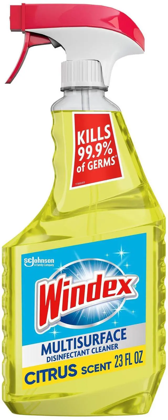 Main image of Windex Multipurpose Disinfectant Cleaner Spray Bottle, 23oz