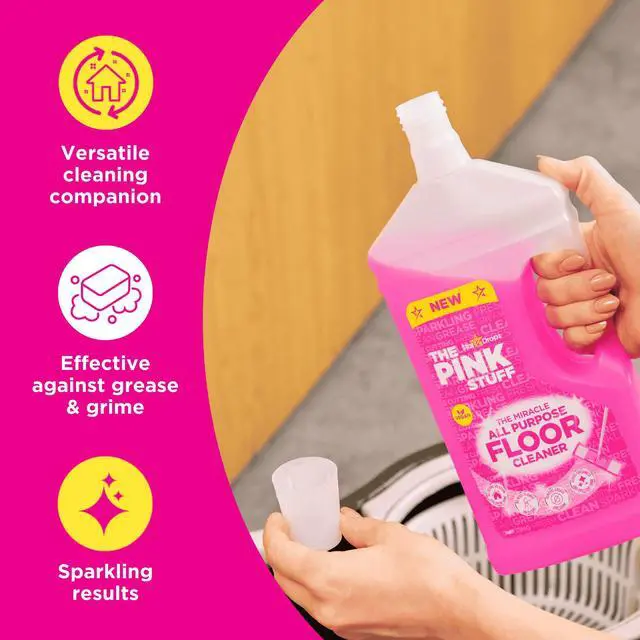 Alt view image 4 of 6 - Stardrops the Pink Stuff the Miracle All Purpose Floor Cleaner 33.8 Fl Oz