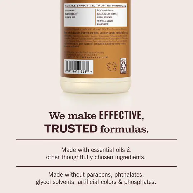 Alt view image 4 of 6 - Mrs. Meyer's Clean Day Multi-Surface Cleaner, Acorn Spice, 16 Fl Oz