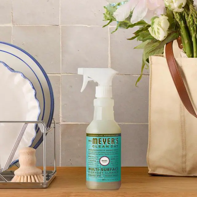 Alt view image 3 of 6 - MRS. MEYER'S CLEAN DAY All-Purpose Cleaner Spray, Basil, 16 fl. oz