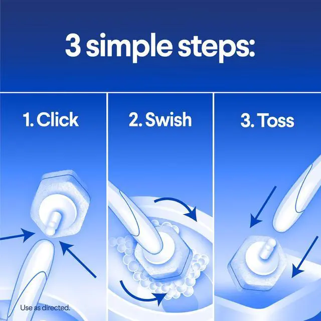 Alt view image 2 of 6 - Clorox Scentiva ToiletWand Refills, Coconut and Waterlily, 10 Count