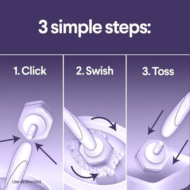 Alt view image 5 of 6 - Clorox Scentiva ToiletWand Refills, Lavender and Jasmine, 10 Count