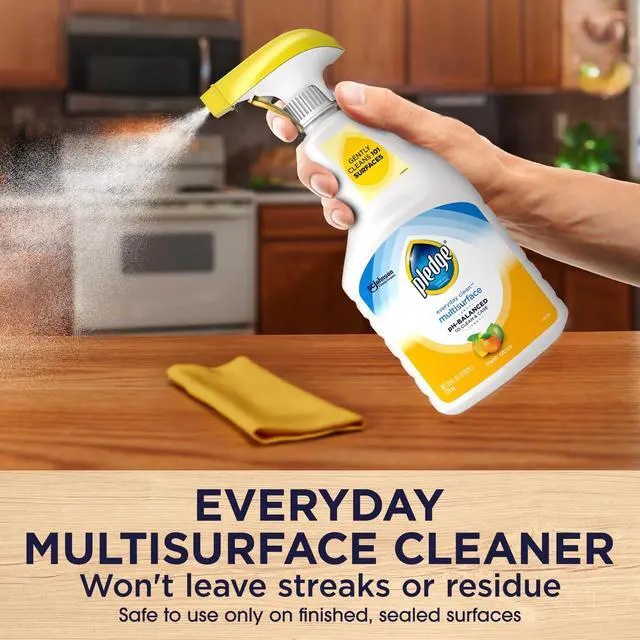 Alt view image 2 of 7 - Pledge pH-Balanced Multisurface Cleaner Spray, Fresh Citrus Scent, 25oz