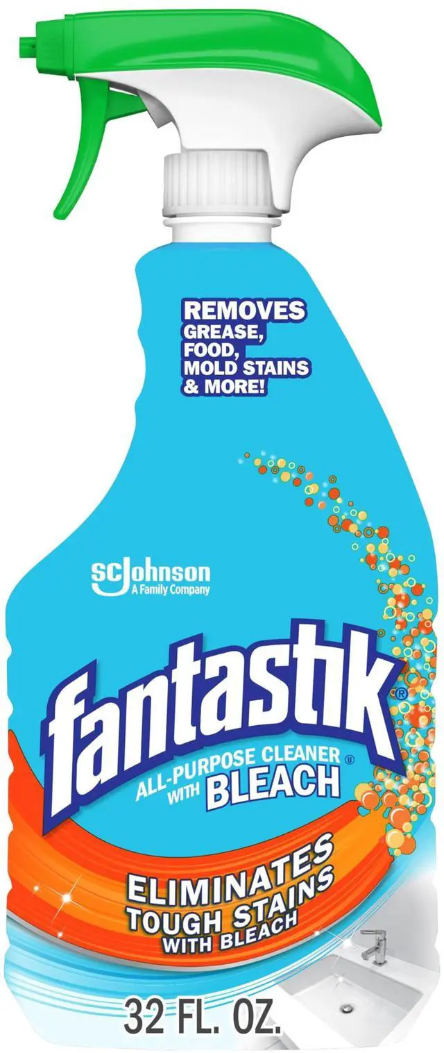 Main image of Fantastik All Purpose Cleaner With Bleach, 32 oz, Removes Grease & Mold