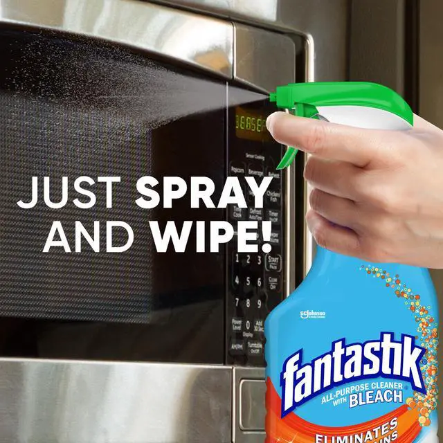 Alt view image 5 of 7 - Fantastik All Purpose Cleaner With Bleach, 32 oz, Removes Grease & Mold
