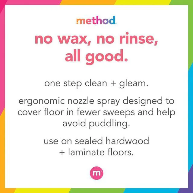 Alt view image 3 of 6 - Method Hardwood Floor Cleaner, Squirt + Mop Design, Almond, 25 fl oz