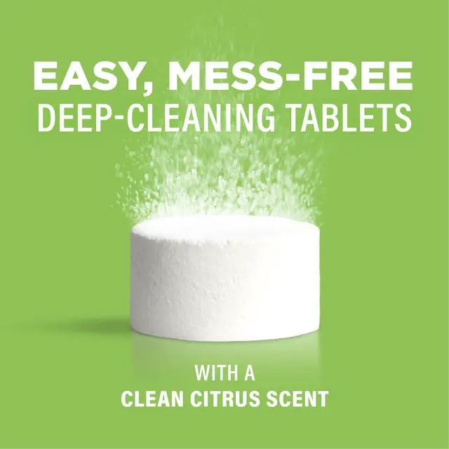Alt view image 5 of 5 - Affresh Garbage Disposal Cleaner 6 Tablets, 6 Month Supply, Helps Power Away Odor-Causing Bacteria, Debris & Grime in Grind Chamber, Impeller & Drain Pipe