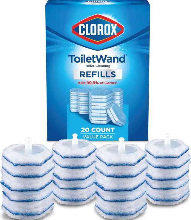 Main image of Clorox ToiletWand Toilet Cleaner Refills, Original, 20 Count