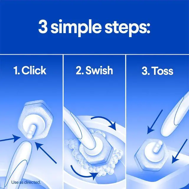 Alt view image 4 of 6 - Clorox ToiletWand Toilet Cleaner Refills, Original, 20 Count