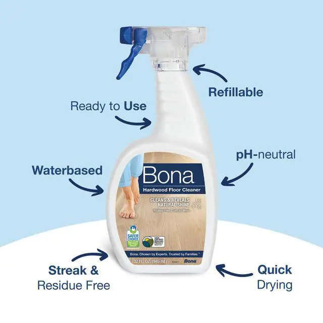 Alt view image 5 of 6 - 32fl oz Bona Hardwood Floor Cleaner Spray