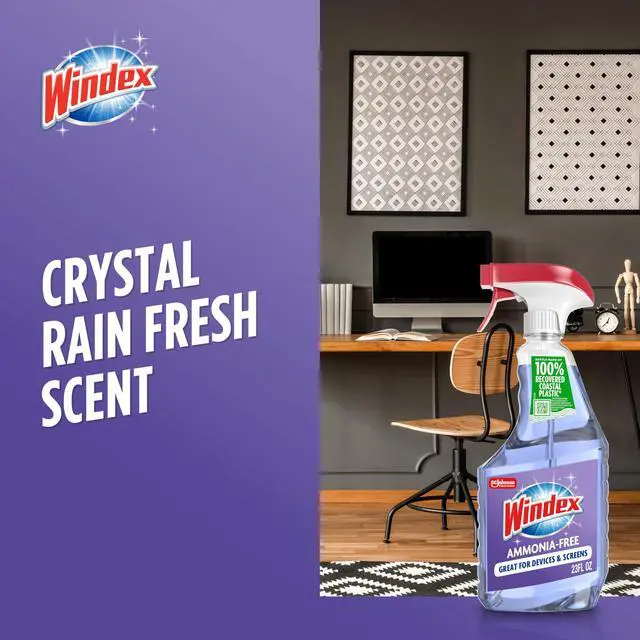 Alt view image 5 of 6 - Windex Ammonia Free Glass and Window Cleaner Spray, 23 oz