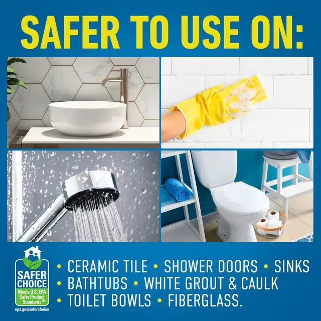Alt view image 4 of 6 - CLR Brilliant Foaming Action Bathroom Cleaner, 26oz Bottle, Pack of 2