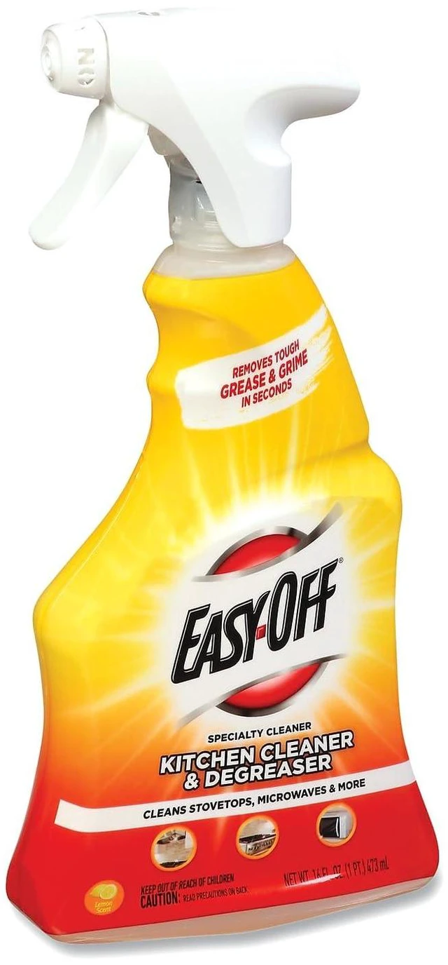 Alt view image 3 of 5 - Easy Off Specialty Kitchen Degreaser Cleaner, Lemon, 16 Fl Oz