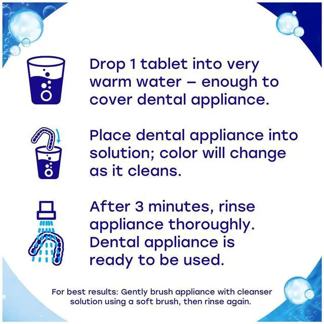 Alt view image 2 of 6 - Efferdent Denture Cleaner Tablets Complete Clean 126 Count