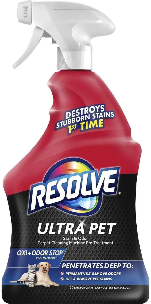 Main image of Resolve Ultra Pet Carpet Cleaner Spray & Stain Remover, 32oz