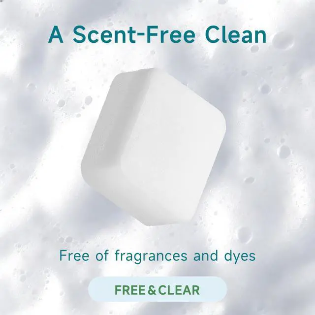 Alt view image 2 of 7 - 100% Plastic-Free Dishwasher Tablets, Free & Clear, 32 Count