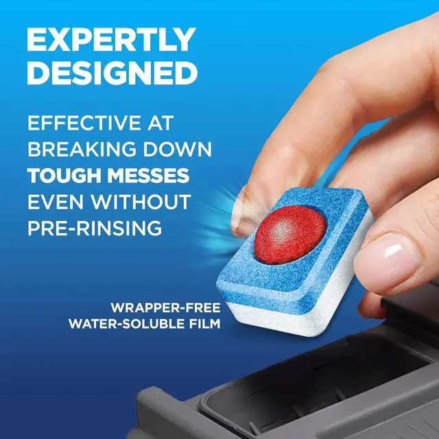 Alt view image 6 of 7 - Finish Powerball Dishwasher Pods Wrapper Free Dish Detergent 84ct