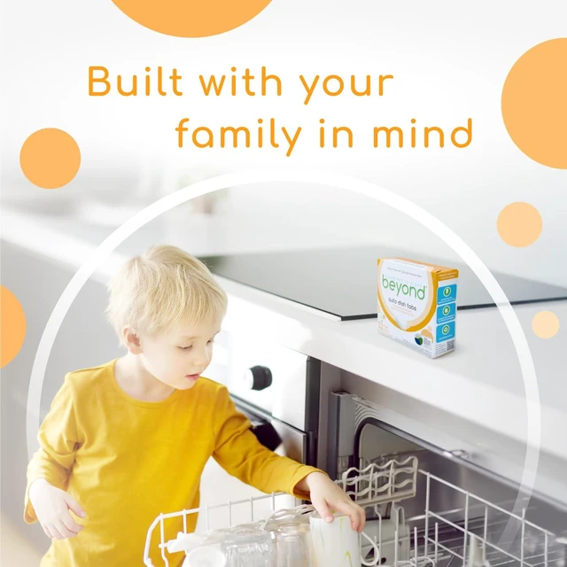 Alt view image 2 of 7 - Beyond Auto Dish Tablets, Fragrance & Dye Free, 32 Tablets