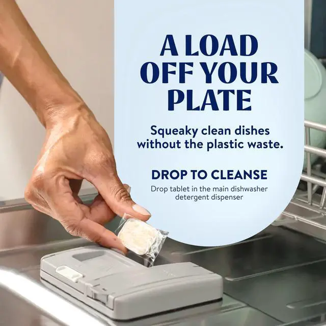 Alt view image 5 of 5 - Cleancult Ultra Power Dishwasher Detergent Pods, 32 Count, All-in-One, No Plastic Waste, for Sparkling Streak-Free Shine