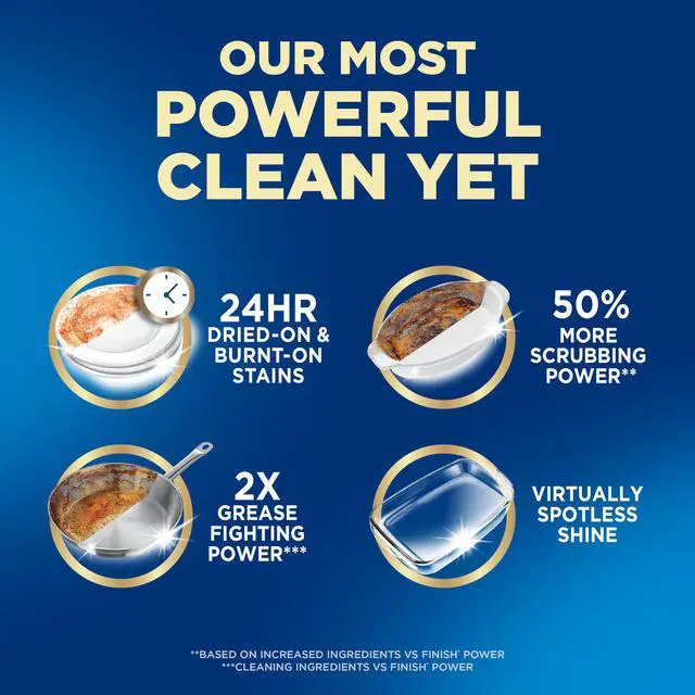 Alt view image 2 of 6 - 21ct Finish Ultimate Quantum Dishwasher Pods, Dish Detergent, Lemon Scent