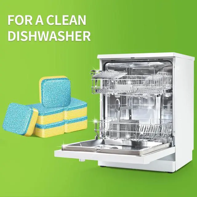Alt view image 4 of 7 - NATRUTH 30 Pack Dishwasher Cleaner Tablets Individually Wrapped, Deep Cleaning, Removes Grease & Limescale, Compatible with All DishWashing Machines