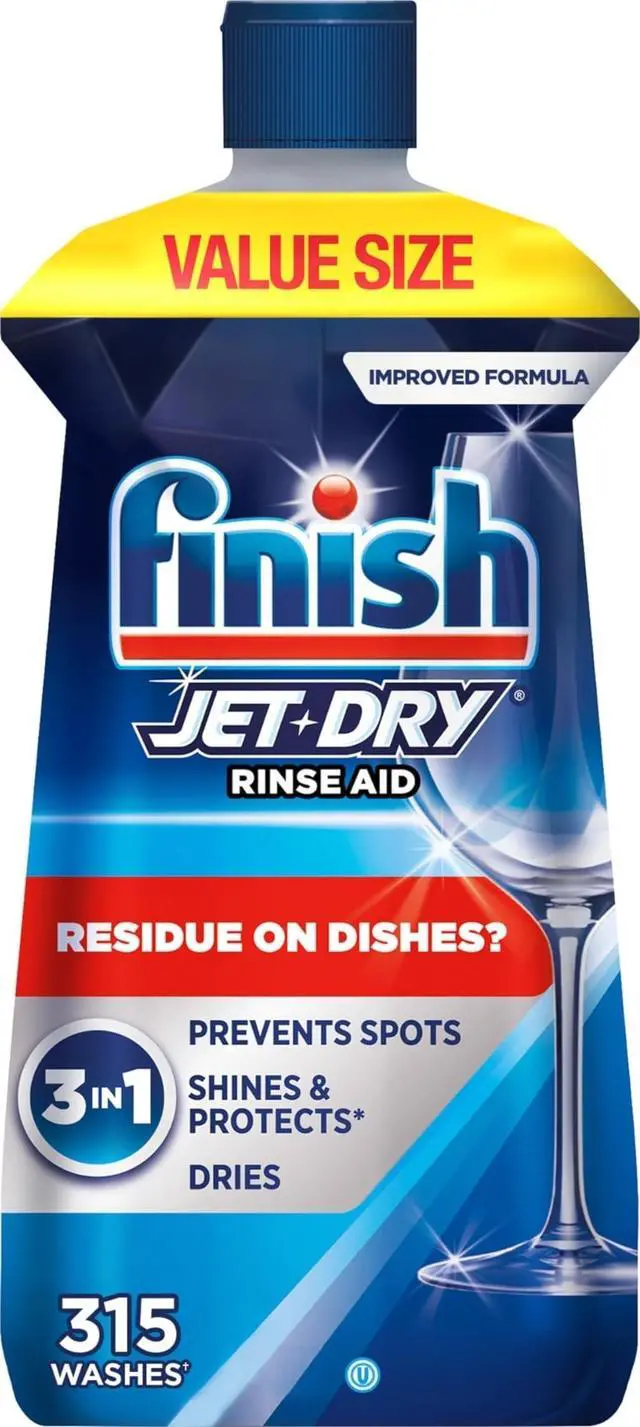 Main image of Finish Jet-Dry Dishwasher Rinse Aid, 32oz