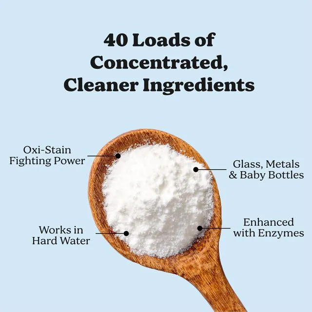 Alt view image 2 of 6 - Pronounce Ultra Concentrated Dishwasher Detergent, Fragrance Free, Unscented, 40 Loads, Dishwasher Pods Alternative